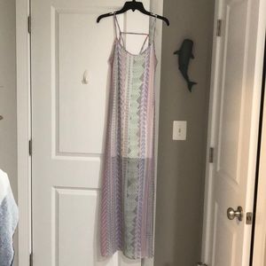 Summer dress open back